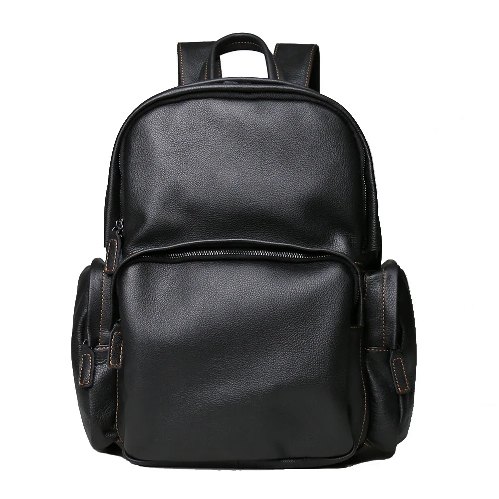 Мужской рюкзак из натуральной мягкой кожи, вместительная повседневная дорожная сумка для ноутбука, минималистичная сумка на два плеча
Мужской рюкзак из натуральной мягкой кожи, вместительная повседневная дорожная сумка для ноутбука, минималистичная сумка на два плеча