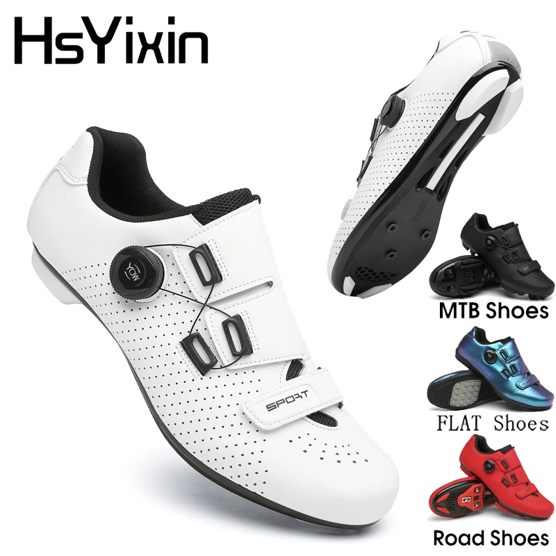 Мужские и женские велосипедные кроссовки для горного и шоссейного велоспорта, с плоской резиновой подошвой, для циклокросса и MTB
Мужские и женские велосипедные кроссовки для горного и шоссейного велоспорта, с плоской резиновой подошвой, для циклокросса и MTB