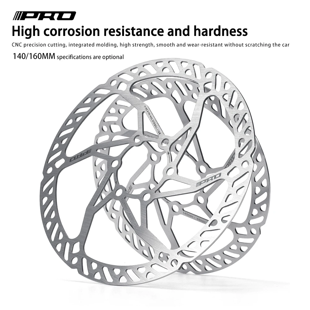 IIIPRO LIGHTWEIGHT 6 Bolt Brake Disc Rotor Strong Heat Dissipation Floating 140mm 160mm , for MTB / Road
IIIPRO LIGHTWEIGHT 6 Bolt Brake Disc Rotor Strong Heat Dissipation Floating 140mm 160mm , for MTB / Road