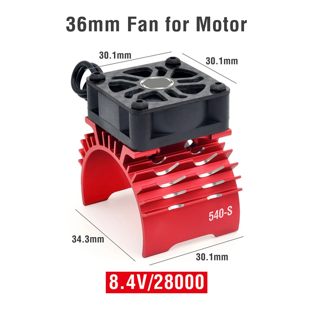 Brushless Motor Cooler Fan for RC Cars with 28/29/36mm Compatibility Aluminum Alloy Frame and Dual Fan Airflow Enhancement
Brushless Motor Cooler Fan for RC Cars with 28/29/36mm Compatibility Aluminum Alloy Frame and Dual Fan Airflow Enhancement