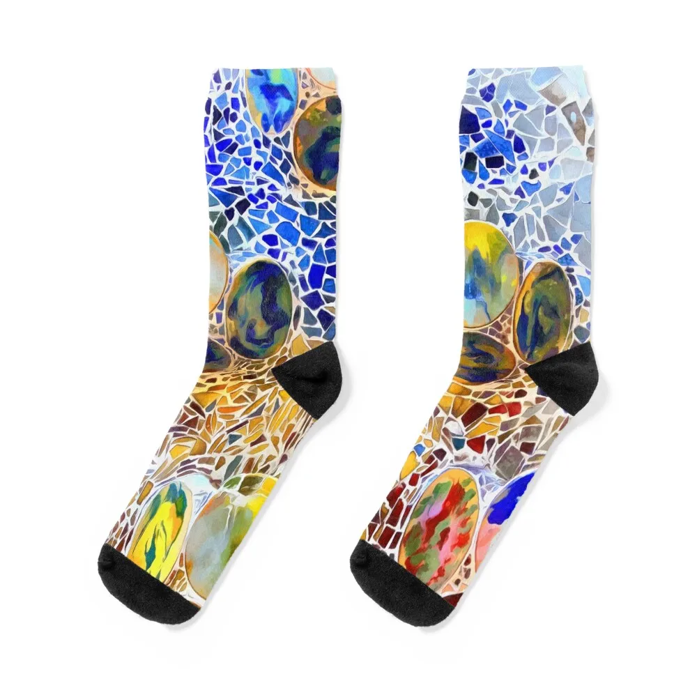 Gaudi Barselona mosaic Socks kawaii Stockings man gifts halloween Socks Ladies Men's
Gaudi Barselona mosaic Socks kawaii Stockings man gifts halloween Socks Ladies Men's