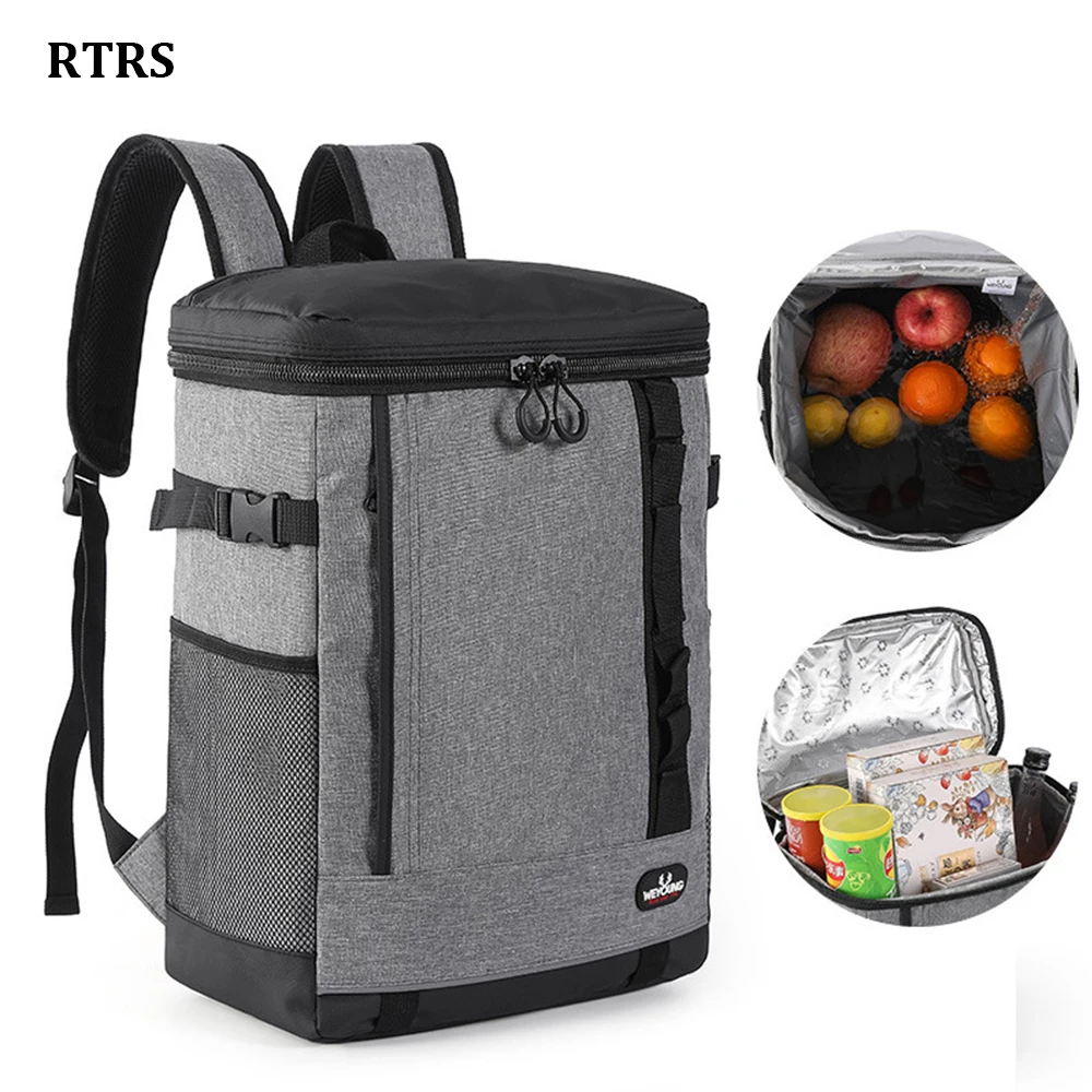 24L Camping Cooler Backpack Outdoor Large Capacity Thick Nauture Hike Thermal Insulated Bag Pinic Ice Box Waterproof Backpack
24L Camping Cooler Backpack Outdoor Large Capacity Thick Nauture Hike Thermal Insulated Bag Pinic Ice Box Waterproof Backpack