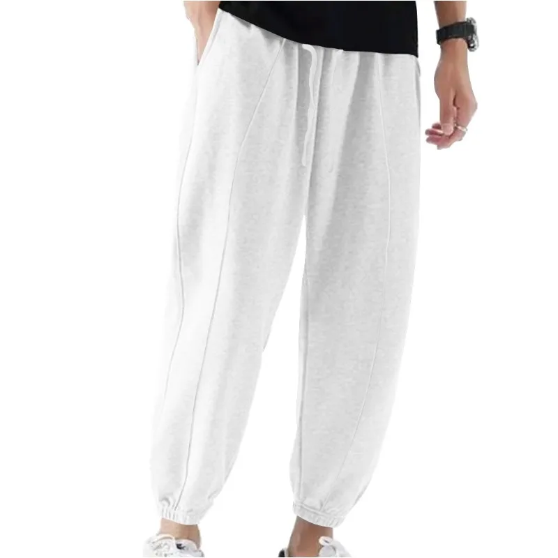 New Solid Color Large Size Casual Pants Men's Summer Trend Casual Loose Leggings
New Solid Color Large Size Casual Pants Men's Summer Trend Casual Loose Leggings