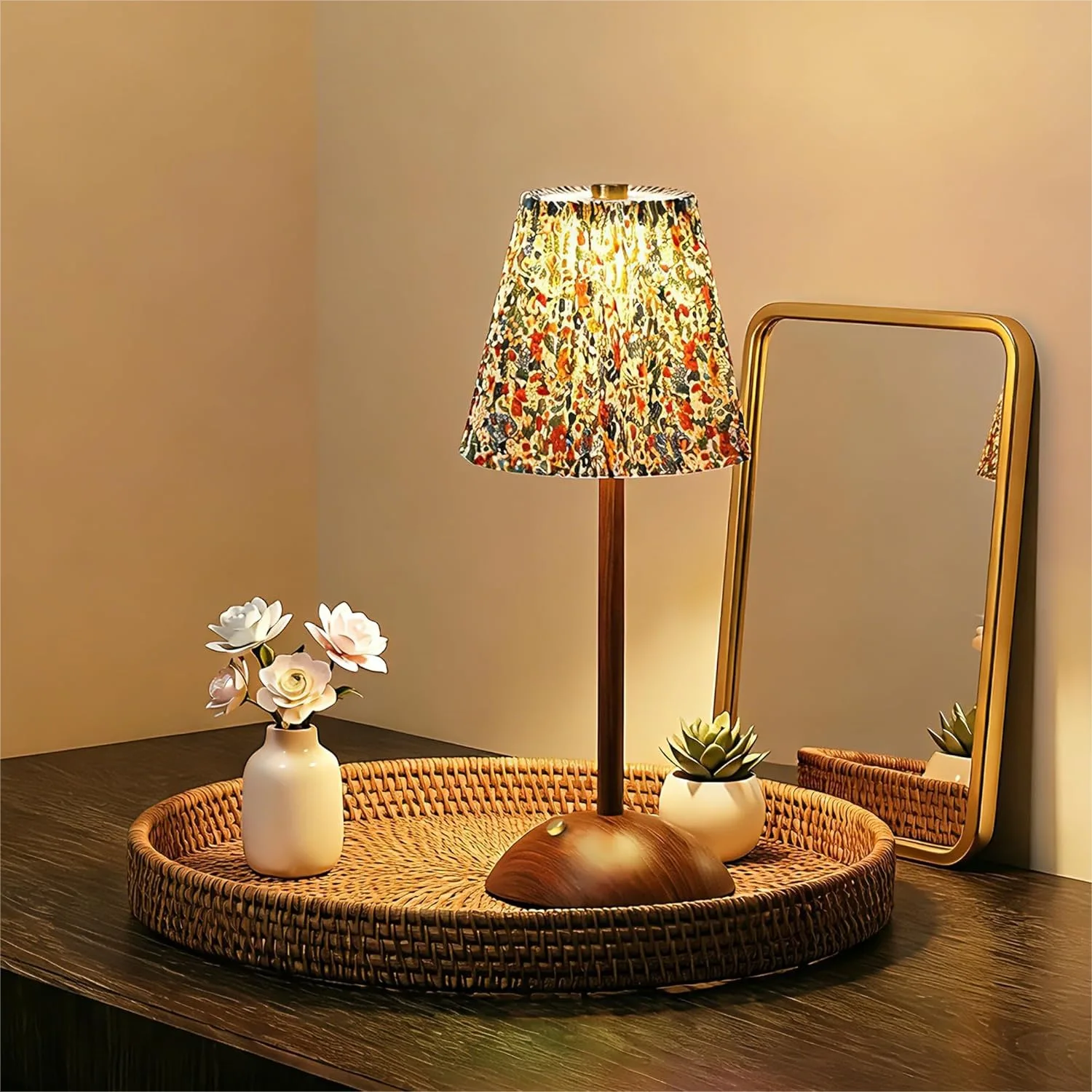 Small Vintage Cordless Table Lamp 3000mAh Rechargeable Battery Operated Desk Lamp With 3 Color Stepless Dimming For Bedroom Living Room Patio Camping
Small Vintage Cordless Table Lamp 3000mAh Rechargeable Battery Operated Desk Lamp With 3 Color Stepless Dimming For Bedroom Living Room Patio Camping