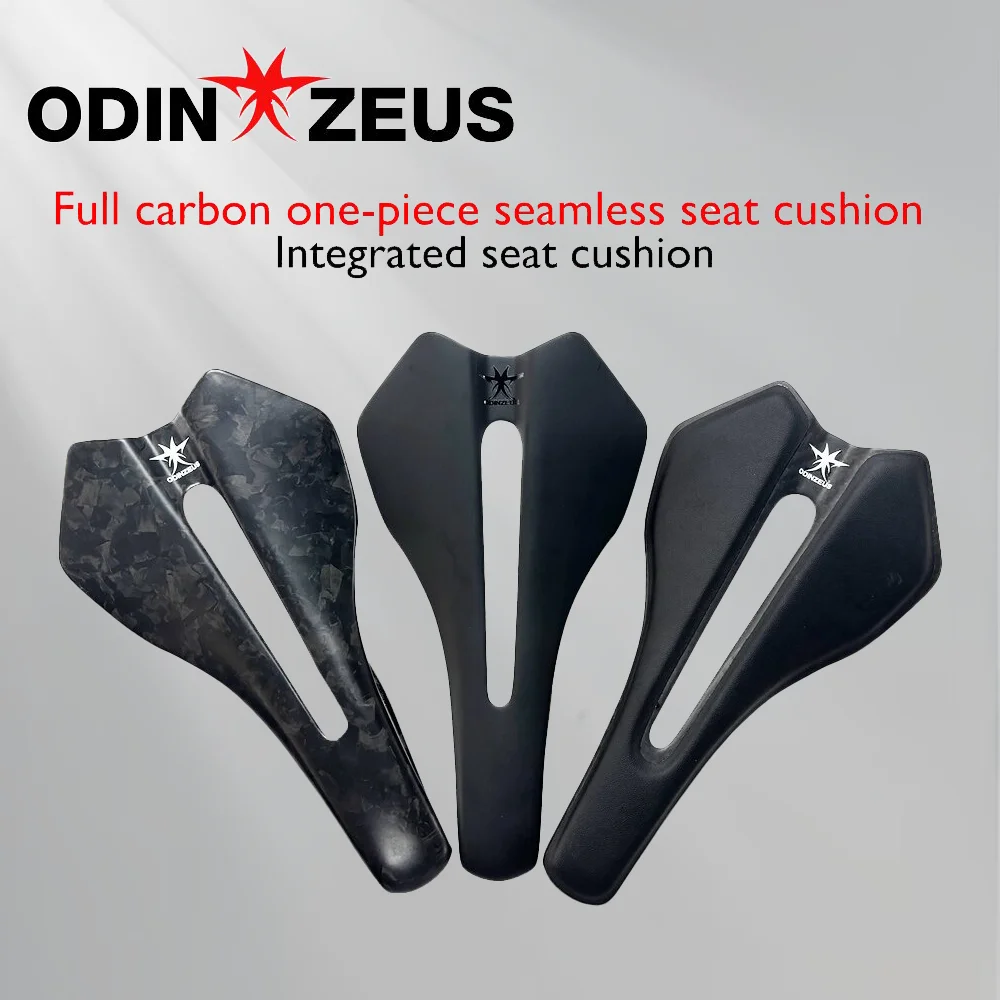 ODINZEUS Full Carbon Fiber Ultra-Light Bicycle Seat Cushion, Road Mountain Bike Universal, Hollow Breathable, Competition-Level
ODINZEUS Full Carbon Fiber Ultra-Light Bicycle Seat Cushion, Road Mountain Bike Universal, Hollow Breathable, Competition-Level