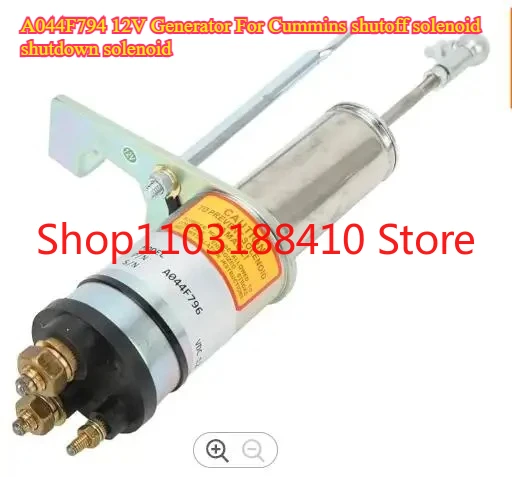 A044F796 Excavator Engine stop solenoid12V ONAN X2.5-G2 A044F794 Generator For Cummins shutoff solenoid shutdown solenoid 12V
A044F796 Excavator Engine stop solenoid12V ONAN X2.5-G2 A044F794 Generator For Cummins shutoff solenoid shutdown solenoid 12V