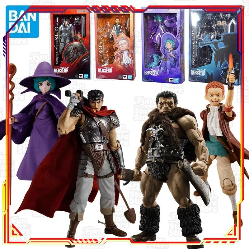 Bandai S.H.Figuarts Berserker Armor Guts Heat of Passion Action Figure NoseerAtu Zodd SHF Isidro BERSER Anime Model Zodd Toys
Bandai S.H.Figuarts Berserker Armor Guts Heat of Passion Action Figure NoseerAtu Zodd SHF Isidro BERSER Anime Model Zodd Toys