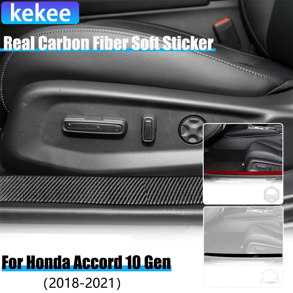 Real Carbon Fiber Car Accessories Front Door Sill Decorative Cover Soft Sticker For Honda Accord 10th Gen 2018 2019 2020 2021
Real Carbon Fiber Car Accessories Front Door Sill Decorative Cover Soft Sticker For Honda Accord 10th Gen 2018 2019 2020 2021