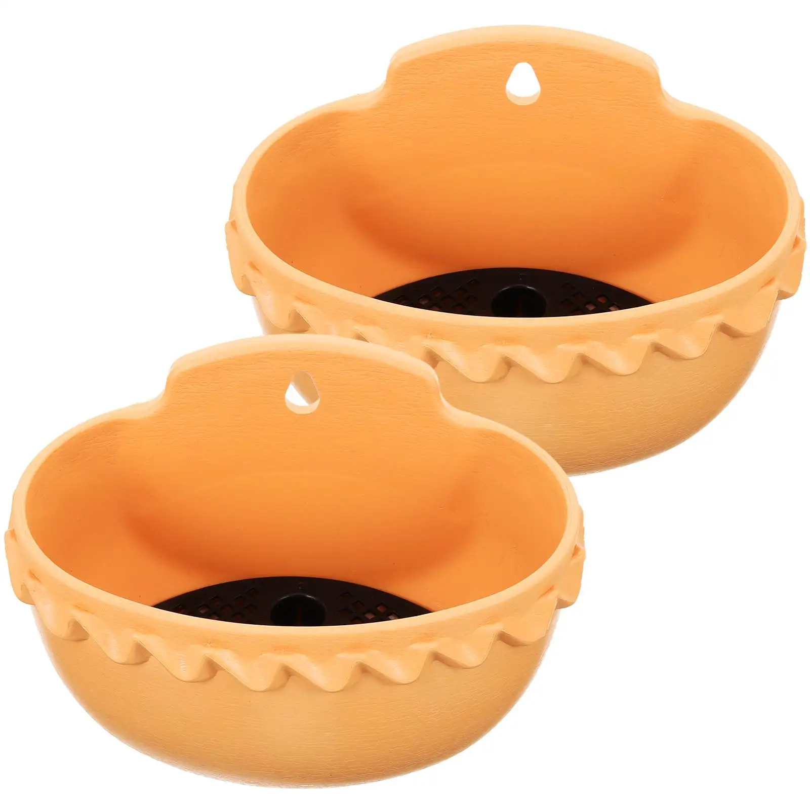 2 Pcs Wall Hanging Flower Pot Baskets Large Beige Plants Outdoor Planter Storage Basket Plastic Organizer Space Saving Eco
2 Pcs Wall Hanging Flower Pot Baskets Large Beige Plants Outdoor Planter Storage Basket Plastic Organizer Space Saving Eco