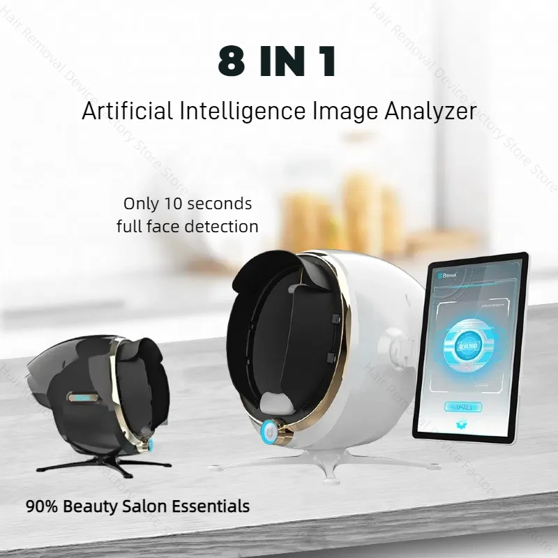 НОВЫЙ анализатор кожи AI Интеллектуальный детектор изображений Волшебное зеркало 3D Цифровая машина для анализа лица Продукт Desc.
НОВЫЙ анализатор кожи AI Интеллектуальный детектор изображений Волшебное зеркало 3D Цифровая машина для анализа лица Продукт Desc.