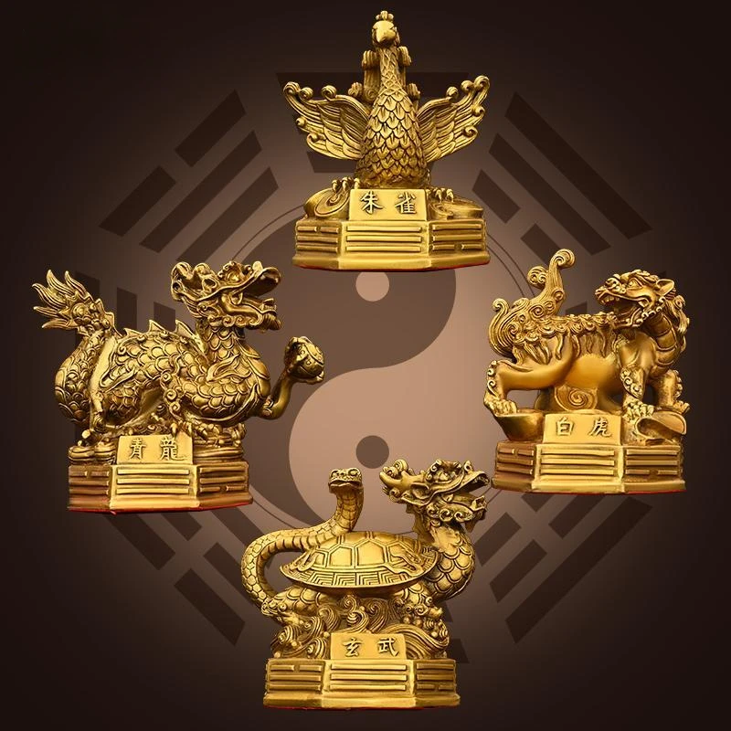 Creative All Copper Four Gods Beast Decoration Crafts, Modern Simplicity, Household, Office, Desktop, Decorative Arts
Creative All Copper Four Gods Beast Decoration Crafts, Modern Simplicity, Household, Office, Desktop, Decorative Arts