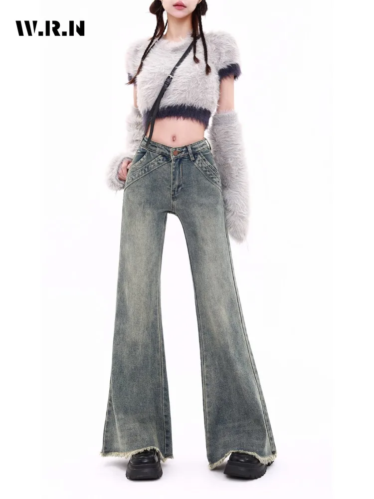 Y2K 2000s Wide Leg Baggy Denim Trouser Korean Fashion Casual High Waist Pants Women's Vintage High Street Blue Straight Jeans
Y2K 2000s Wide Leg Baggy Denim Trouser Korean Fashion Casual High Waist Pants Women's Vintage High Street Blue Straight Jeans