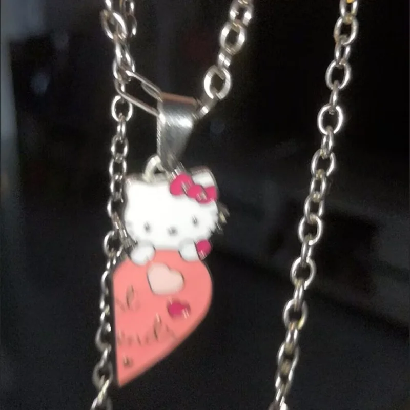 In Stock Hellokitty Cat Necklace Yellow And Pink Bow Kitty Cat Accessories Suitable For Girlfriends, Couples, Pink Girls
In Stock Hellokitty Cat Necklace Yellow And Pink Bow Kitty Cat Accessories Suitable For Girlfriends, Couples, Pink Girls