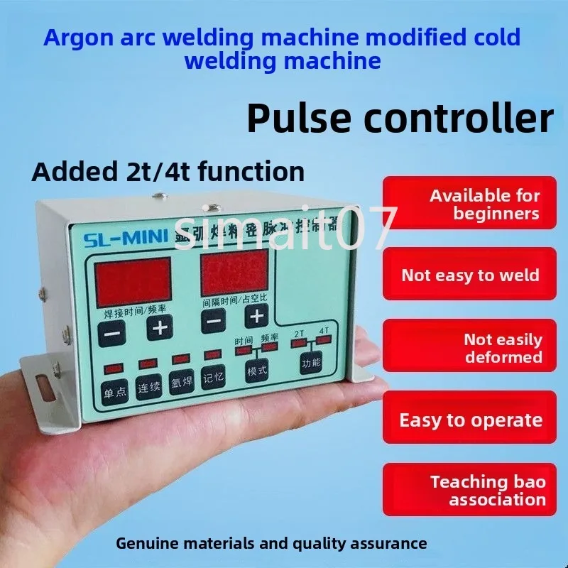 DIY TIG Cold Welding Machine - Mini Stainless Steel Spot Welder with Time Pulse Controller
DIY TIG Cold Welding Machine - Mini Stainless Steel Spot Welder with Time Pulse Controller