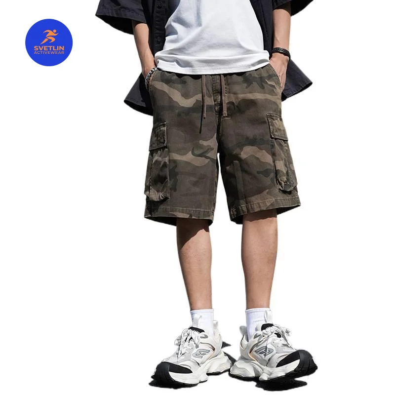 SVETLIN EU US Size Luxury Quality Casual Shorts Summer Multi-Pocket Men'S Camouflage Garment-Dyed Outdoor Hiking Shorts
SVETLIN EU US Size Luxury Quality Casual Shorts Summer Multi-Pocket Men'S Camouflage Garment-Dyed Outdoor Hiking Shorts