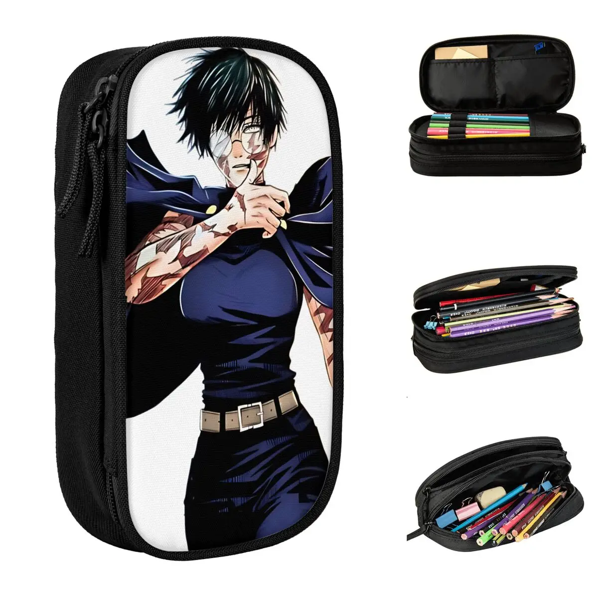 Maki Zenin Manga Pencil Case JJK Kaisens Anime Pencilcases Pen for Girls Boys Big Capacity Bag Office Cosmetic Stationery
Maki Zenin Manga Pencil Case JJK Kaisens Anime Pencilcases Pen for Girls Boys Big Capacity Bag Office Cosmetic Stationery
