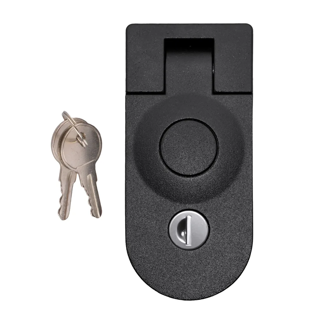 Black Compression Flush Mount Push Lock Door Latch Zinc Alloy for Camper RV Trailer Caravans Tool Box Boats
Black Compression Flush Mount Push Lock Door Latch Zinc Alloy for Camper RV Trailer Caravans Tool Box Boats
