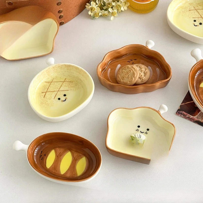 The Taste Plate Is Creative, Cute, and Especially Beautiful. The Small Plate Is Dipped in Sauce. High-value Household Ceramics 
The Taste Plate Is Creative, Cute, and Especially Beautiful. The Small Plate Is Dipped in Sauce. High-value Household Ceramics