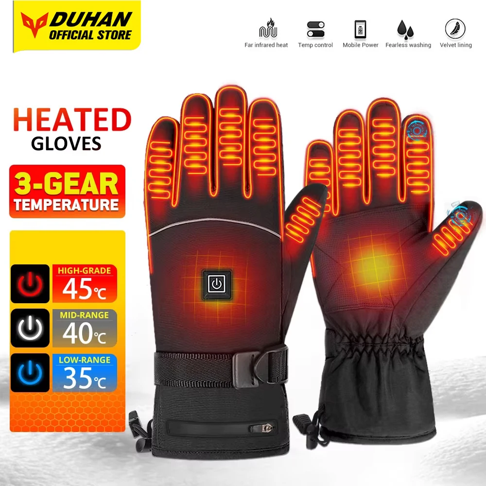 New Ski Electric Heating Gloves Winter Warm Motorcycle Gloves 5000mah With Battery Self Waterproof Self Heating Equipment
New Ski Electric Heating Gloves Winter Warm Motorcycle Gloves 5000mah With Battery Self Waterproof Self Heating Equipment