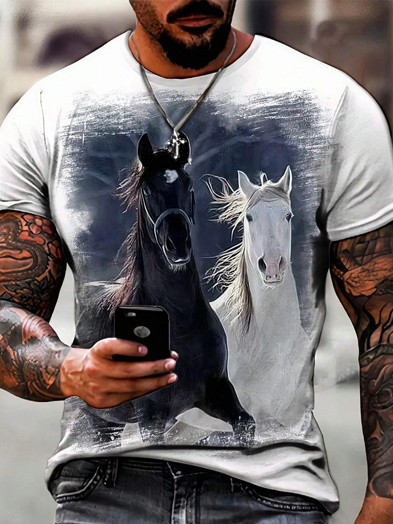 Камизета с изображением животных для мужчин, Камера для камеры и мода с неспадом 3D, Униформальная, Кюello Redondo, Manga Corta, Хип-Хоп
Камизета с изображением животных для мужчин, Камера для камеры и мода с неспадом 3D, Униформальная, Кюello Redondo, Manga Corta, Хип-Хоп