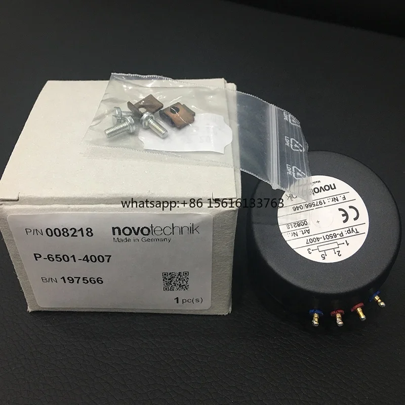 Novotechnik P-6501-4007 Rotary Sensor Angle Sensor Potentiometer P6501-4007 New and Original in Stock
Novotechnik P-6501-4007 Rotary Sensor Angle Sensor Potentiometer P6501-4007 New and Original in Stock