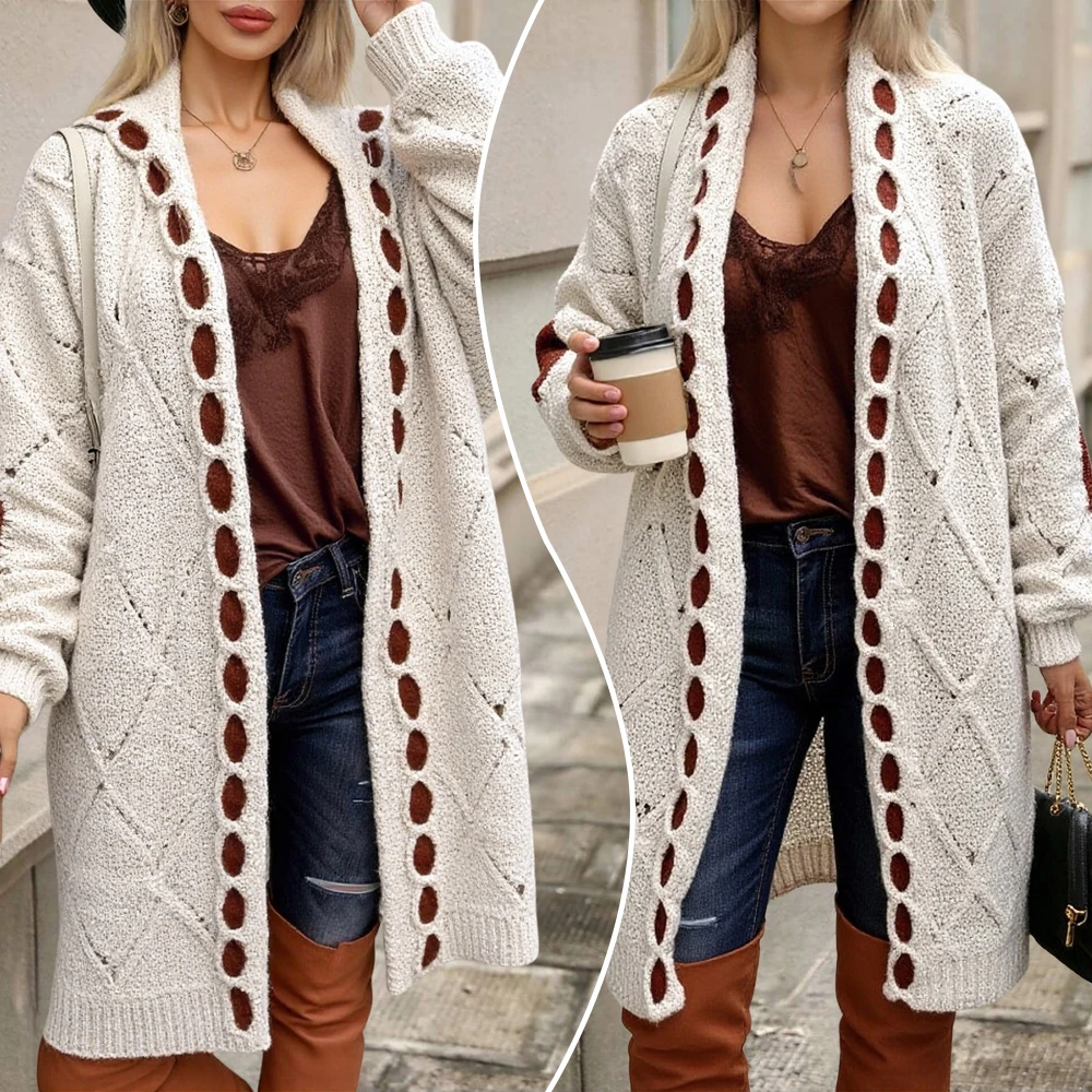 Women's Autumn Winter Cardigan Comfy Button Front Long Sleeve Solid Color Casual Everyday Cardigan
Women's Autumn Winter Cardigan Comfy Button Front Long Sleeve Solid Color Casual Everyday Cardigan