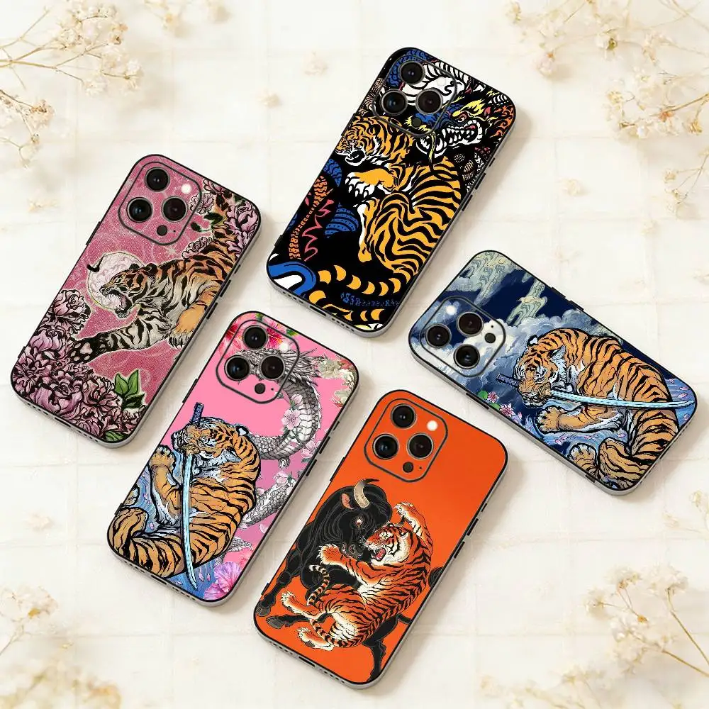 J-Japanese Ukiyo-e Tiger Phone Case For iPhone 17,16,15,14,13,12,11 Plus,Pro Max,XS,Soft Silicone Black Cover
J-Japanese Ukiyo-e Tiger Phone Case For iPhone 17,16,15,14,13,12,11 Plus,Pro Max,XS,Soft Silicone Black Cover