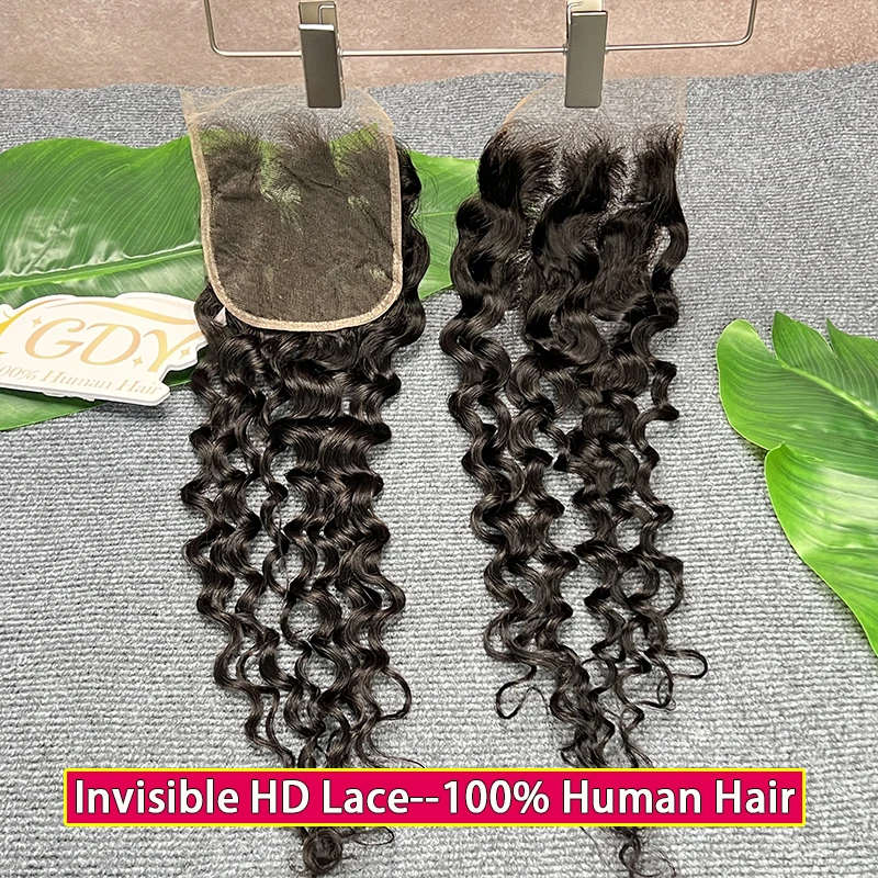 Water Wave 5x5 HD Lace Closure Melt Skins Pre Plucked Small Knots Invisible HD Lace 100% Raw Virgin Human Hair Natural Color
Water Wave 5x5 HD Lace Closure Melt Skins Pre Plucked Small Knots Invisible HD Lace 100% Raw Virgin Human Hair Natural Color