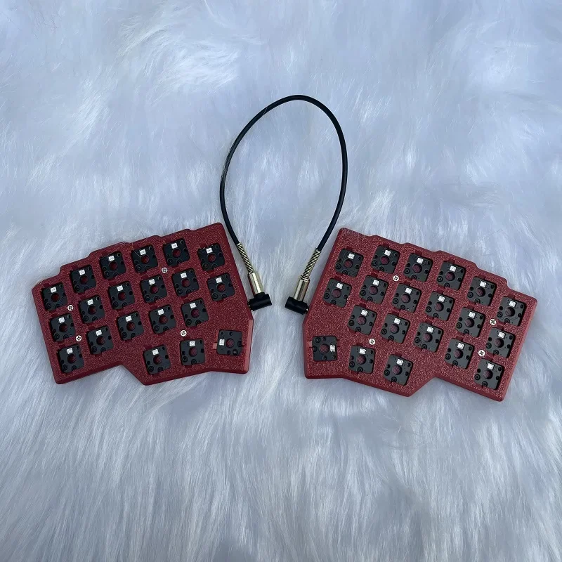 CORNE V4.1 Low Axis Split Keyboard Wired 3x5 Single-mode Custom Hot-Swap RGB QMK VIAL Low Profile Mechanical Keyboard Ergonomic
CORNE V4.1 Low Axis Split Keyboard Wired 3x5 Single-mode Custom Hot-Swap RGB QMK VIAL Low Profile Mechanical Keyboard Ergonomic