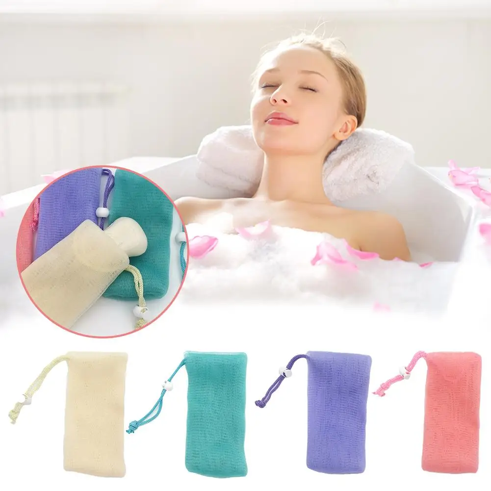 Mesh Foaming Soap Bags Facial Cleanser Foam Bag Drawstring Mesh Foaming Net Foam Shower Bubble Bag K0O1
Mesh Foaming Soap Bags Facial Cleanser Foam Bag Drawstring Mesh Foaming Net Foam Shower Bubble Bag K0O1