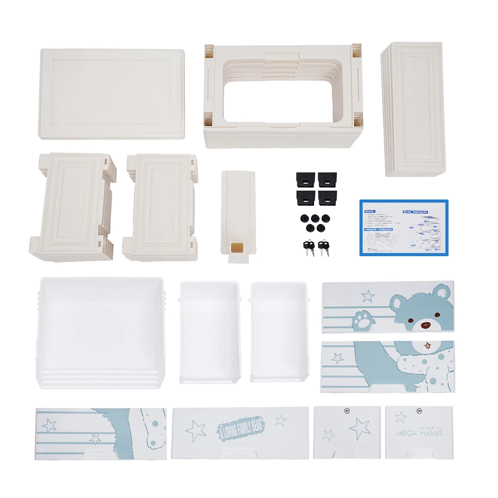 Plastic drawer storage cabinet with 6 drawers, closet organizer, stackable for vertical clothing storage
Plastic drawer storage cabinet with 6 drawers, closet organizer, stackable for vertical clothing storage