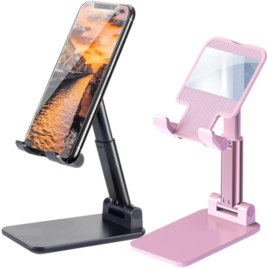 2 Pcs Cell Phone Stand Adjustable Angle Height Phone Stand for Desk Foldable Portable Phone Holder for iPhone 14 13 12 Smartpho
2 Pcs Cell Phone Stand Adjustable Angle Height Phone Stand for Desk Foldable Portable Phone Holder for iPhone 14 13 12 Smartpho