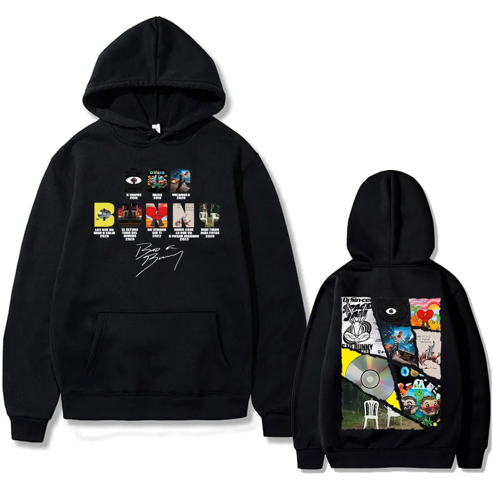 Rapper Bad Bunny DTMF DeBi TiRAR MaS FOToS Tour 2025 Hoodie Men Fashion Hip Hop Oversized Sweatshirt Unisex Vintage Streetwear
Rapper Bad Bunny DTMF DeBi TiRAR MaS FOToS Tour 2025 Hoodie Men Fashion Hip Hop Oversized Sweatshirt Unisex Vintage Streetwear