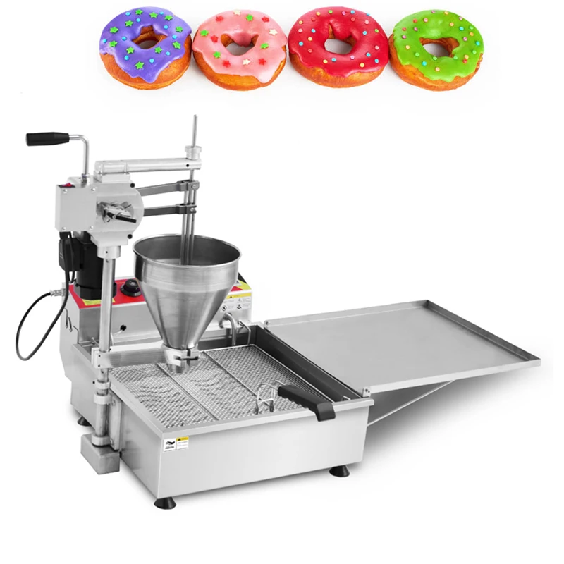High Quality Mini Automatic Commercial Donut Making Machine Newly Used In Bakery Restaurants, Fried Flour
High Quality Mini Automatic Commercial Donut Making Machine Newly Used In Bakery Restaurants, Fried Flour