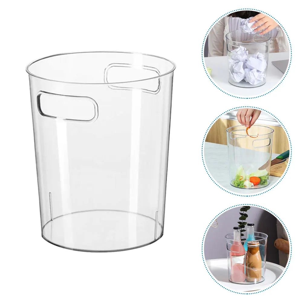 Creative Trash Can Garbage Waste Bin Clear Room Bins Plastic Multifunction Bucket Large Capacity Household Transparent Rubbish
Creative Trash Can Garbage Waste Bin Clear Room Bins Plastic Multifunction Bucket Large Capacity Household Transparent Rubbish