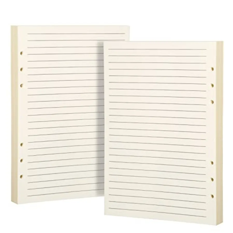 A5 Paper, Planner Inserts for A5 Binder, Lined Paper Refill for Binder Planner Notebook Journal, 140 Sheets/280 Pages
A5 Paper, Planner Inserts for A5 Binder, Lined Paper Refill for Binder Planner Notebook Journal, 140 Sheets/280 Pages