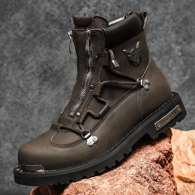 Men's Winter Boots Waterproof Anti-Slip Plush Lined, 2025 Snow Boots Outdoor Hiking Casual Shoes
Men's Winter Boots Waterproof Anti-Slip Plush Lined, 2025 Snow Boots Outdoor Hiking Casual Shoes