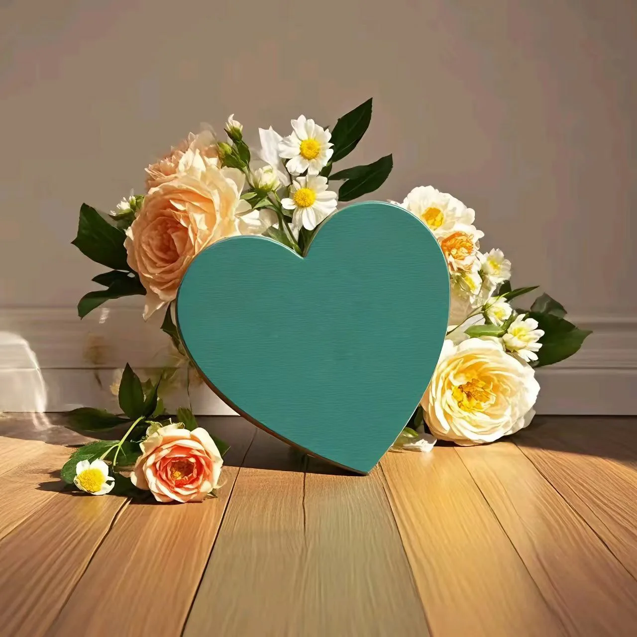 Heart-shaped Flower Mud Flower Shop DIY Wedding Car Front Tray Creative Flower Arrangement with Peach Heart Fresh Clay
Heart-shaped Flower Mud Flower Shop DIY Wedding Car Front Tray Creative Flower Arrangement with Peach Heart Fresh Clay