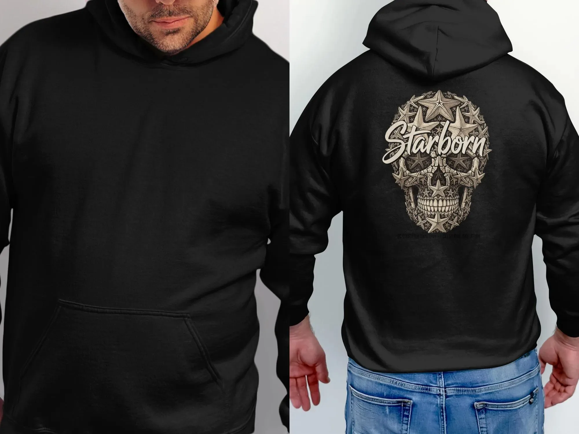 Autumn and Winter "Starborn Skull Edge" Gothic - Trendy Cotton Hoodie, Stylish Bold Sweatshirt
Autumn and Winter "Starborn Skull Edge" Gothic - Trendy Cotton Hoodie, Stylish Bold Sweatshirt