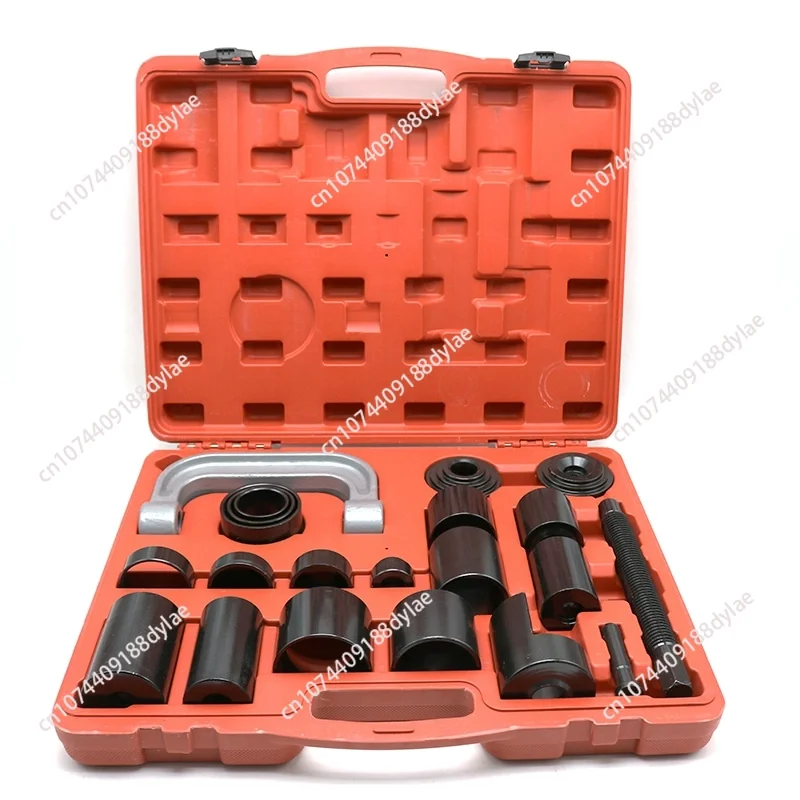 21 Pcs/Set Ball Joint Press Kit Carbon-steel Auto Repair Remover Install Adapter Tools for Garage Automobile Repair Shop
21 Pcs/Set Ball Joint Press Kit Carbon-steel Auto Repair Remover Install Adapter Tools for Garage Automobile Repair Shop