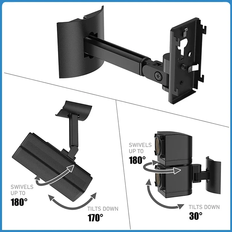 2/4PCS Speaker Stand Bracket Universal Stainless Steel Mount Hanger For Speaker Wall Mount Bracket UB-20II 535 525 550 Black
2/4PCS Speaker Stand Bracket Universal Stainless Steel Mount Hanger For Speaker Wall Mount Bracket UB-20II 535 525 550 Black
