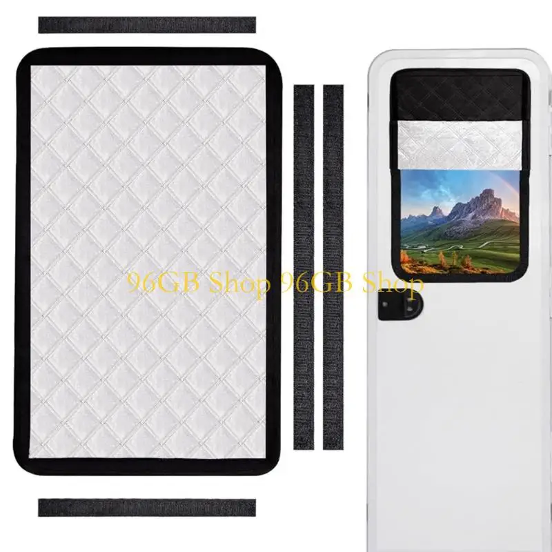 96GB RVs Window And Door Sun Shade Cover Reflective Aluminum Foil Privacy For Camping Travel Window Shades Curtains
96GB RVs Window And Door Sun Shade Cover Reflective Aluminum Foil Privacy For Camping Travel Window Shades Curtains