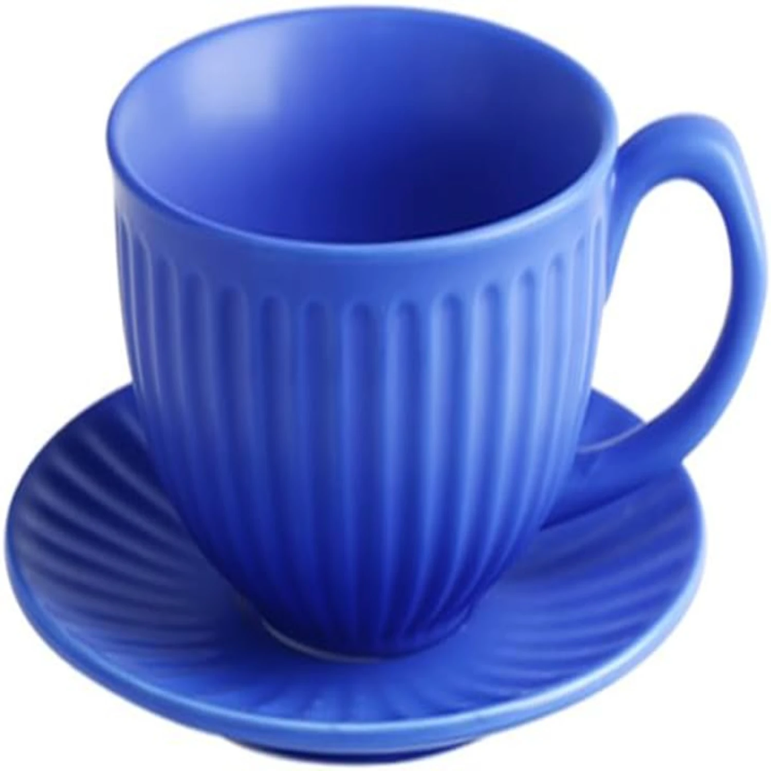 Elegant Klein Blue Ceramic Coffee Mug Set with Saucer - Ideal Gift for Coffee Lovers. Stylish & Durable Design, 12oz Capacity fo
Elegant Klein Blue Ceramic Coffee Mug Set with Saucer - Ideal Gift for Coffee Lovers. Stylish & Durable Design, 12oz Capacity fo