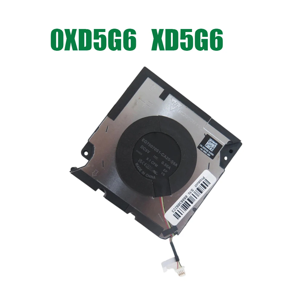 For DELL For Precision 5690 0XD5G6 XD5G6 EG75070S1-CA20-S9A DC280017YSL DC5V 0.5A For Discrete Graphics DIS Laptop GPU Fan
For DELL For Precision 5690 0XD5G6 XD5G6 EG75070S1-CA20-S9A DC280017YSL DC5V 0.5A For Discrete Graphics DIS Laptop GPU Fan