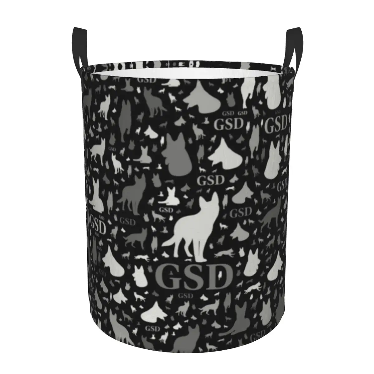 Custom German Shepherd Dog Silhouettes Laundry Hamper Large Storage Basket Animal Pet Kids Nursery Toy Organizer
Custom German Shepherd Dog Silhouettes Laundry Hamper Large Storage Basket Animal Pet Kids Nursery Toy Organizer