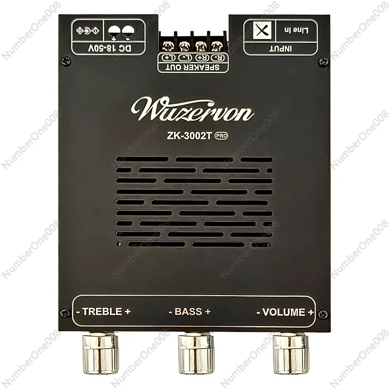 ZK-3002TPRO Qualcomm QCC3034 Bluetooth Digital Power Amplifier Board 2.0 Channel APTX Lossless 300W + 300W
ZK-3002TPRO Qualcomm QCC3034 Bluetooth Digital Power Amplifier Board 2.0 Channel APTX Lossless 300W + 300W