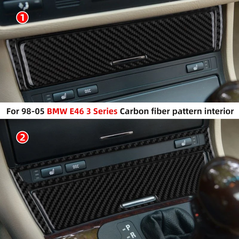 Carbon Fiber Center Console Cover For 1998-2005 BMW E46 3 Series Multimedia Video Player interior Trim Protective Sticker LHD
Carbon Fiber Center Console Cover For 1998-2005 BMW E46 3 Series Multimedia Video Player interior Trim Protective Sticker LHD