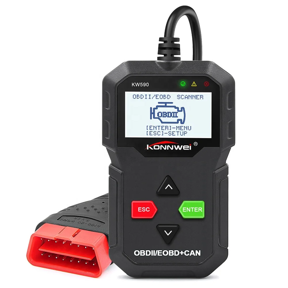KONNWEI KW590 Universal OBD2 Car Code Reader Scanner Auto Diagnostic Interface
KONNWEI KW590 Universal OBD2 Car Code Reader Scanner Auto Diagnostic Interface