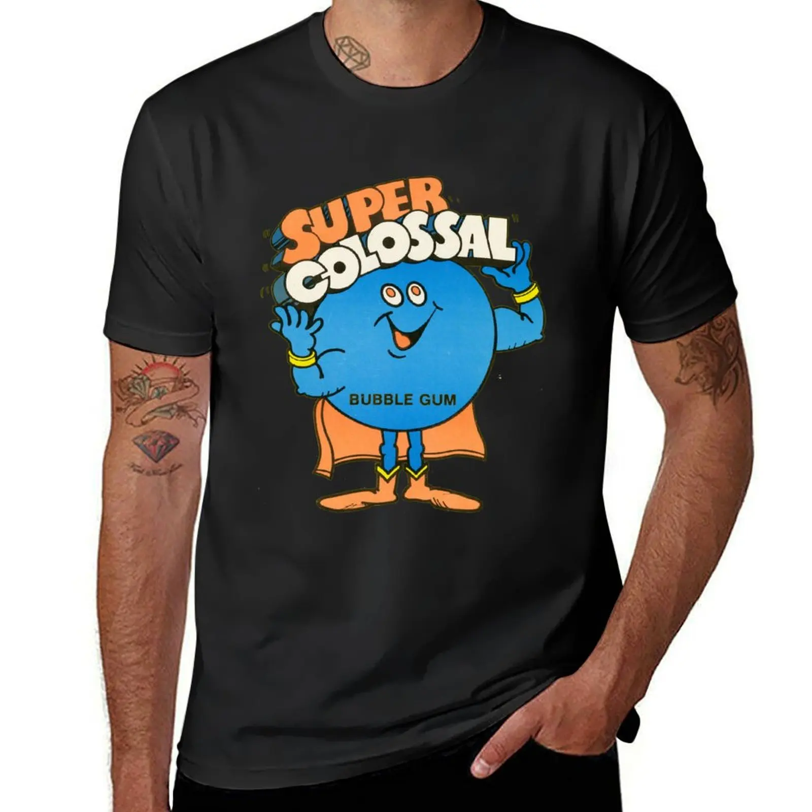 Super Colossal Bubble Gum T-Shirt plus sizes sports fans shirts graphic tees workout shirts for men
Super Colossal Bubble Gum T-Shirt plus sizes sports fans shirts graphic tees workout shirts for men