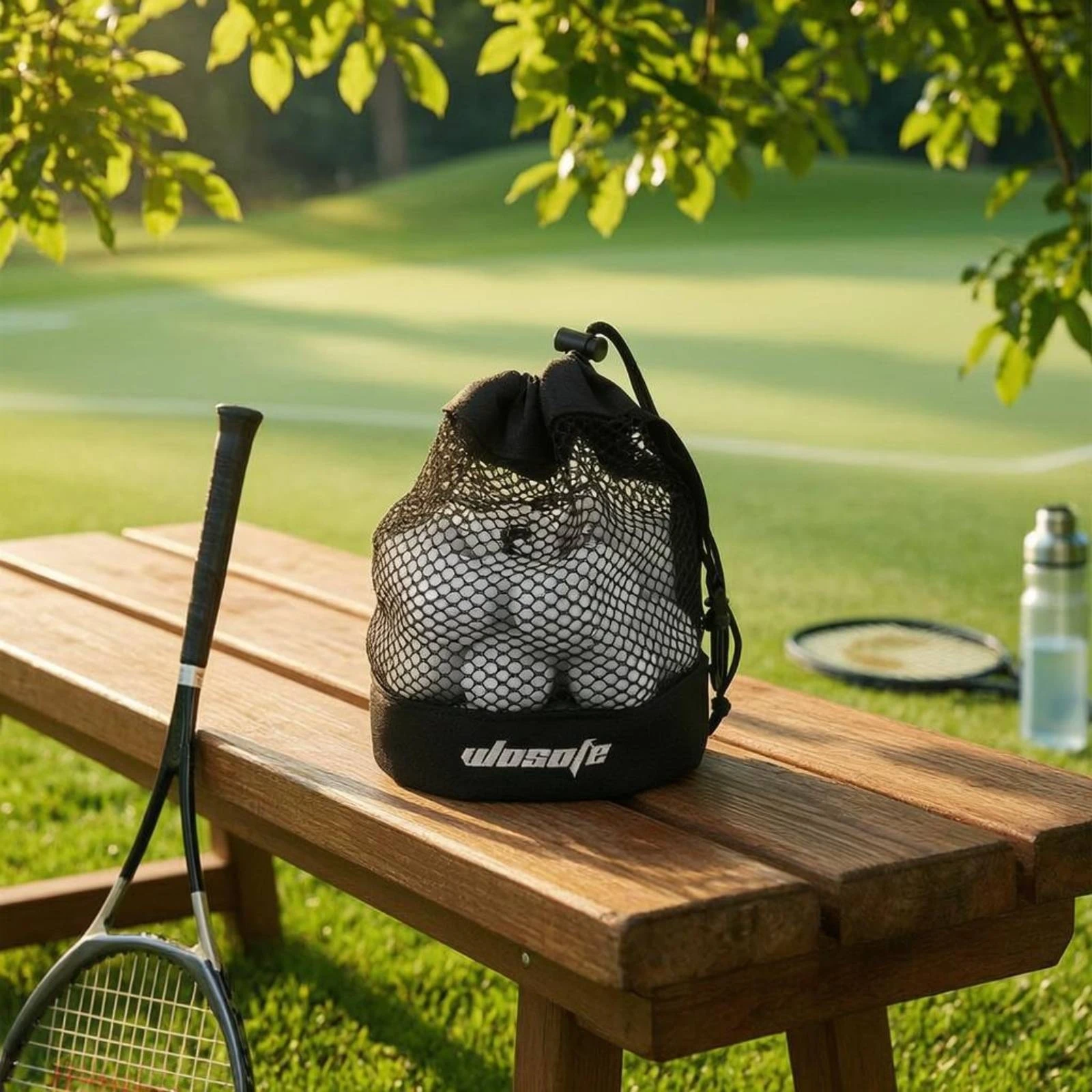 Drawstring Mesh Ball Bag Lightweight Mesh Ball Bag Clip Strap Breathable
Drawstring Mesh Ball Bag Lightweight Mesh Ball Bag Clip Strap Breathable